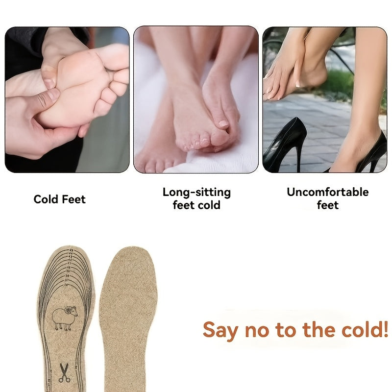 Rowan | Wool Felt Insoles 3-Pack