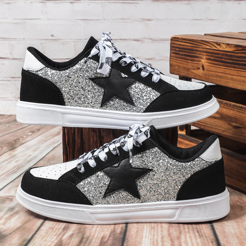 Rowan | Star Glitter Trainers