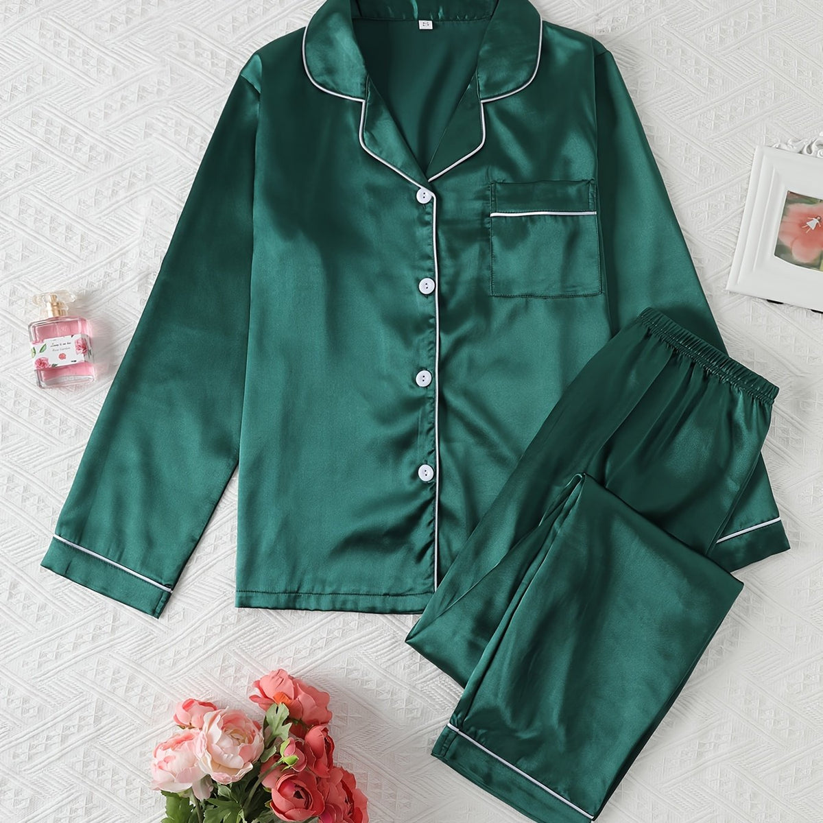Rowan | Women's Satin Pyjama Set