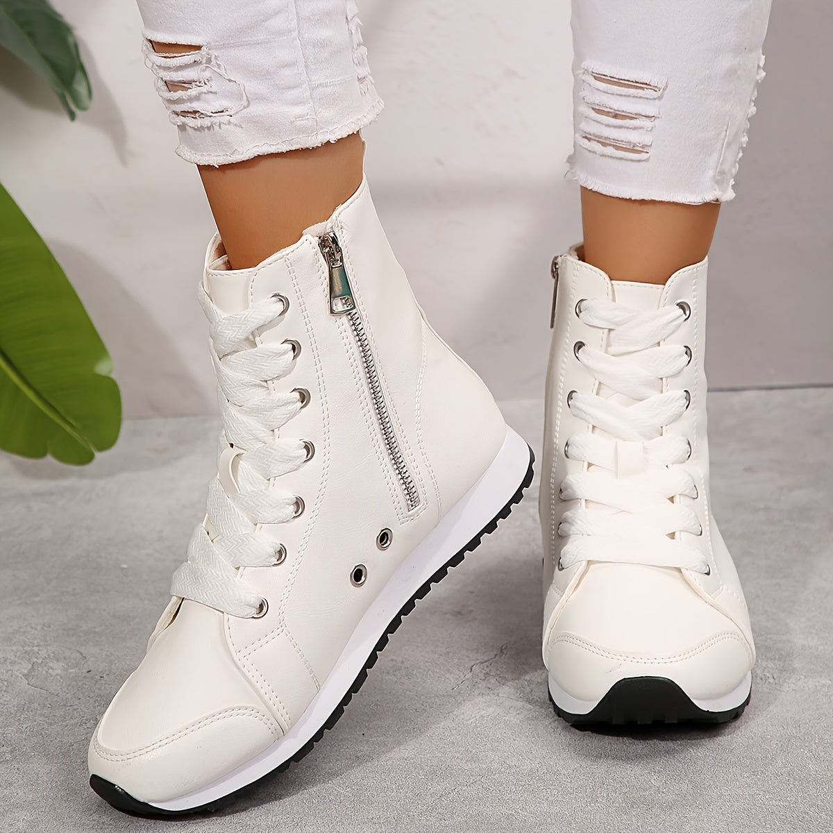 Rowan | High Top Fashion Boots