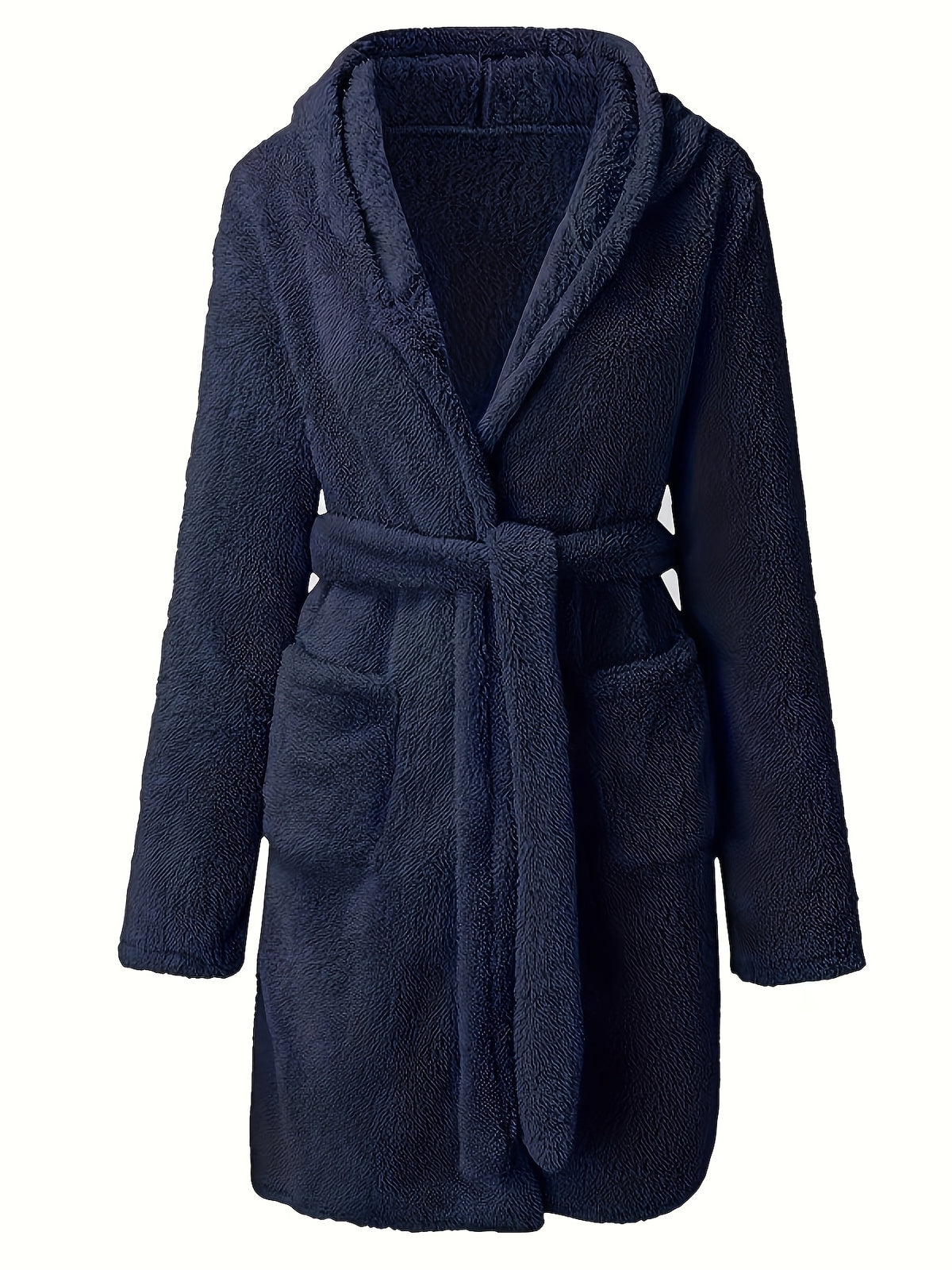 Rowan | Men's Hooded Fleece Robe