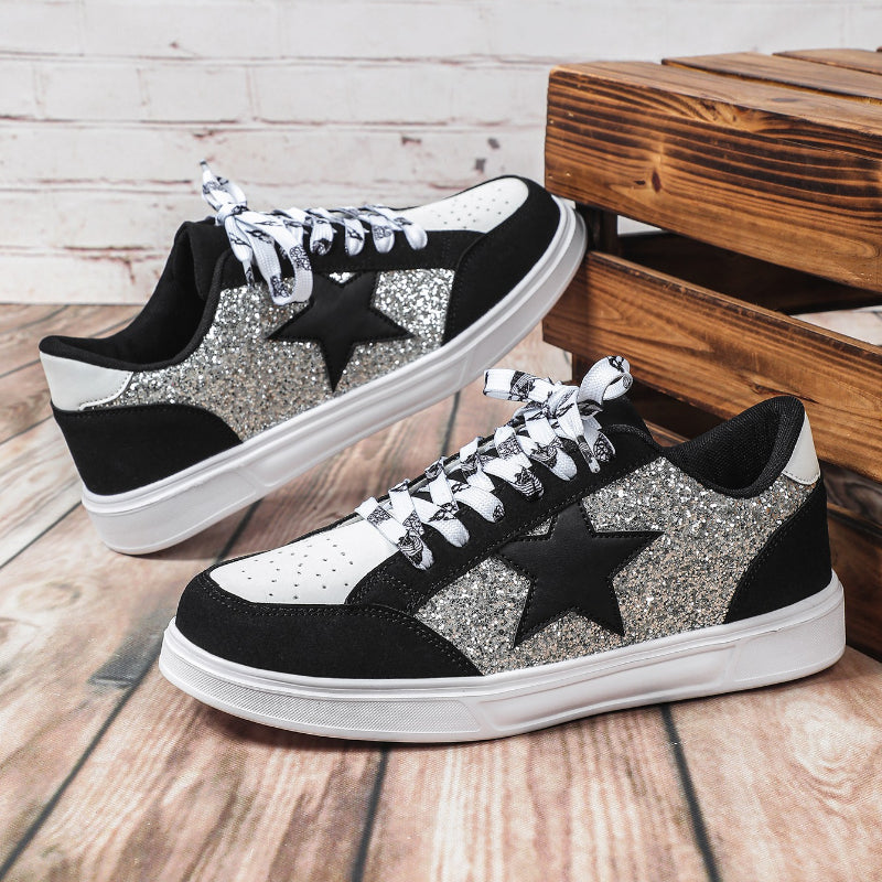 Rowan | Star Glitter Trainers