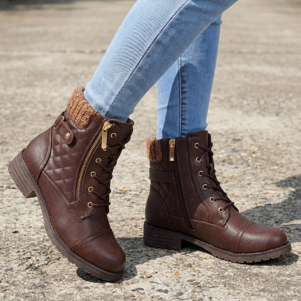 Rowan⏐Leather Ankle Boots