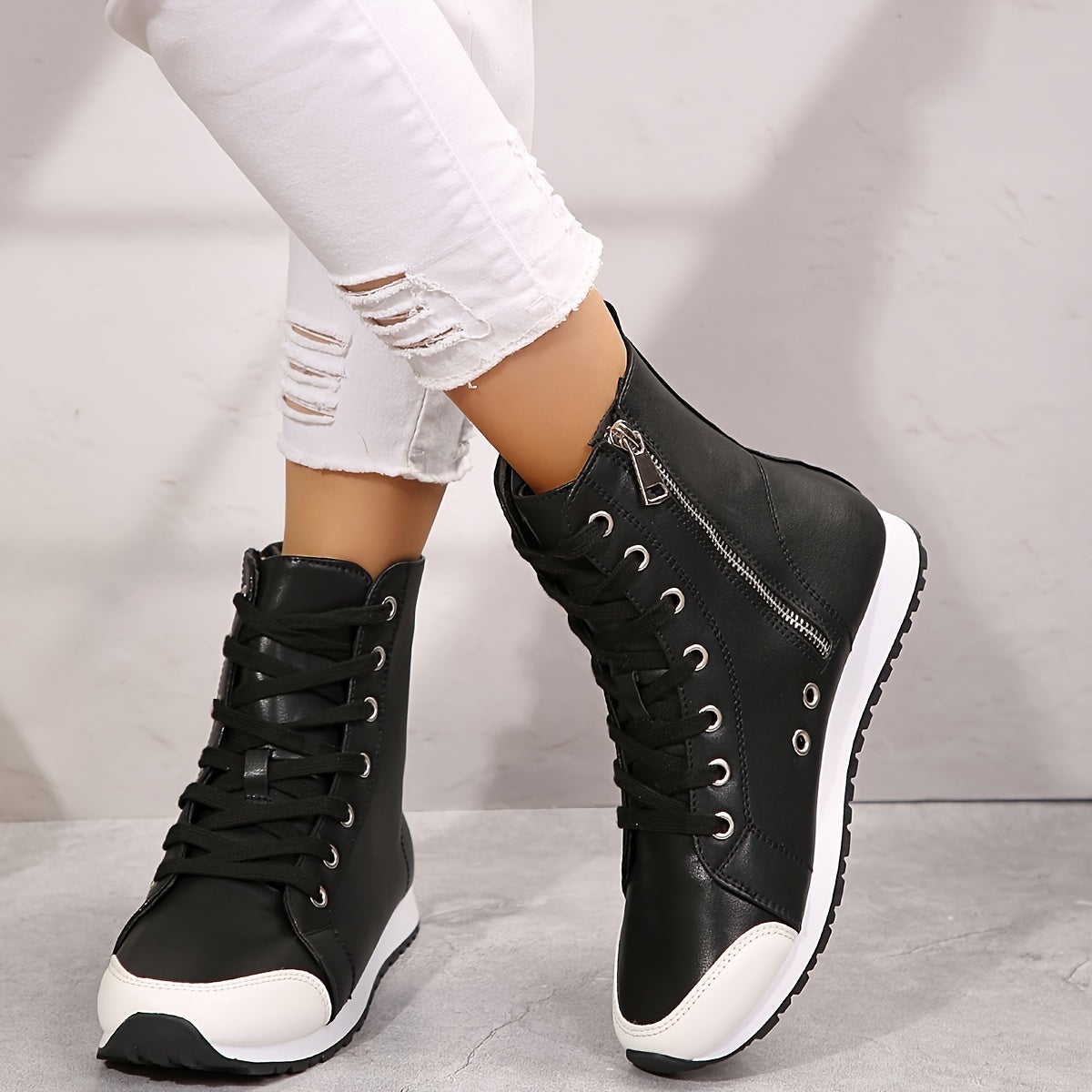 Rowan | High Top Fashion Boots