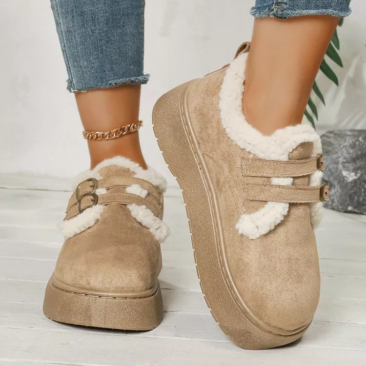 Rowan buckle winter ankle boots