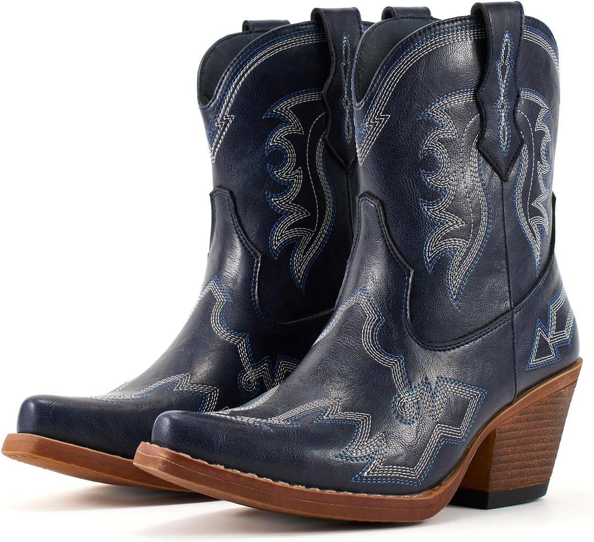 Rowan | Embroidered Cowgirl Boots