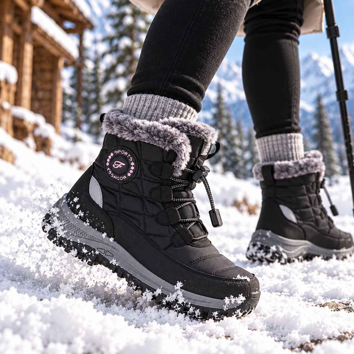Rowan | Women's Fleece Lined Snow Boots
