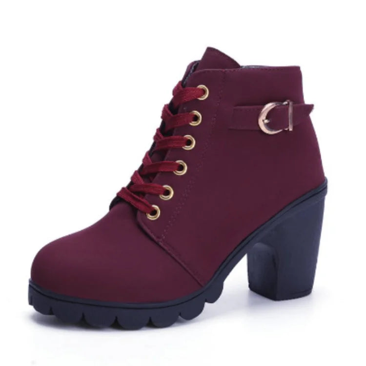 Rowan | Women's Lace-Up Ankle Boots