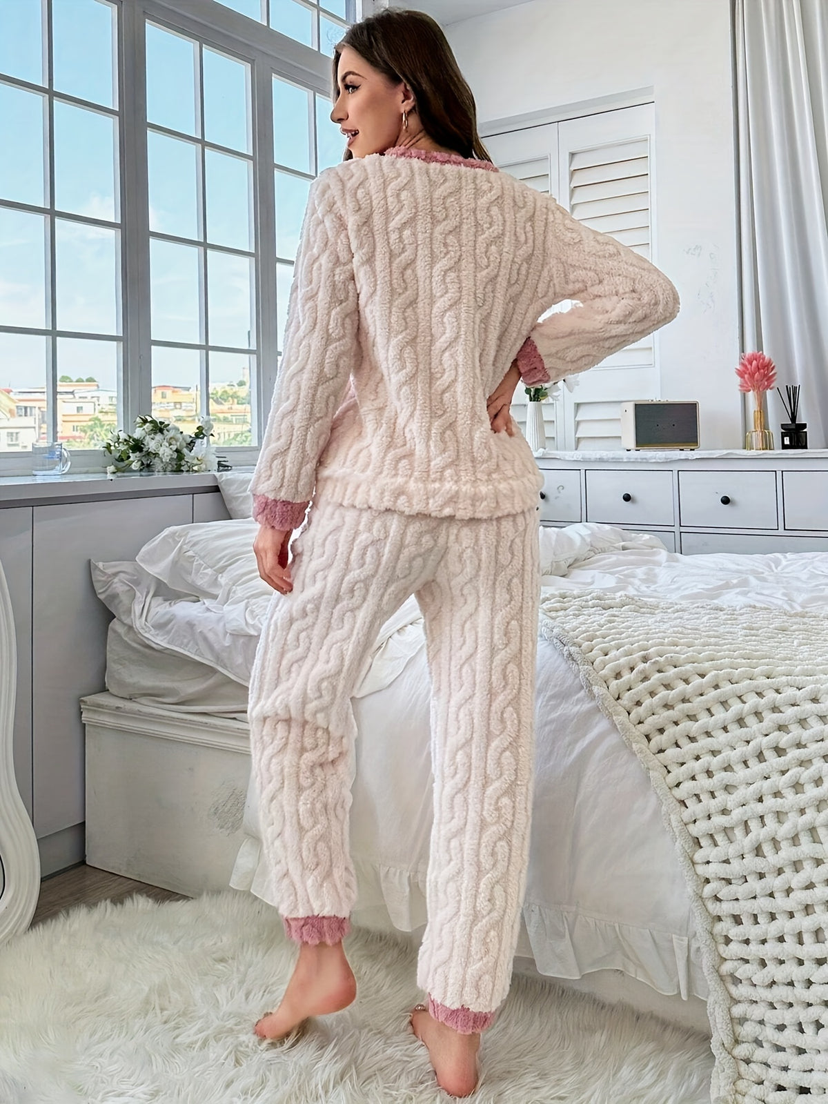 Rowan | Women's Star Fleece Pyjamas