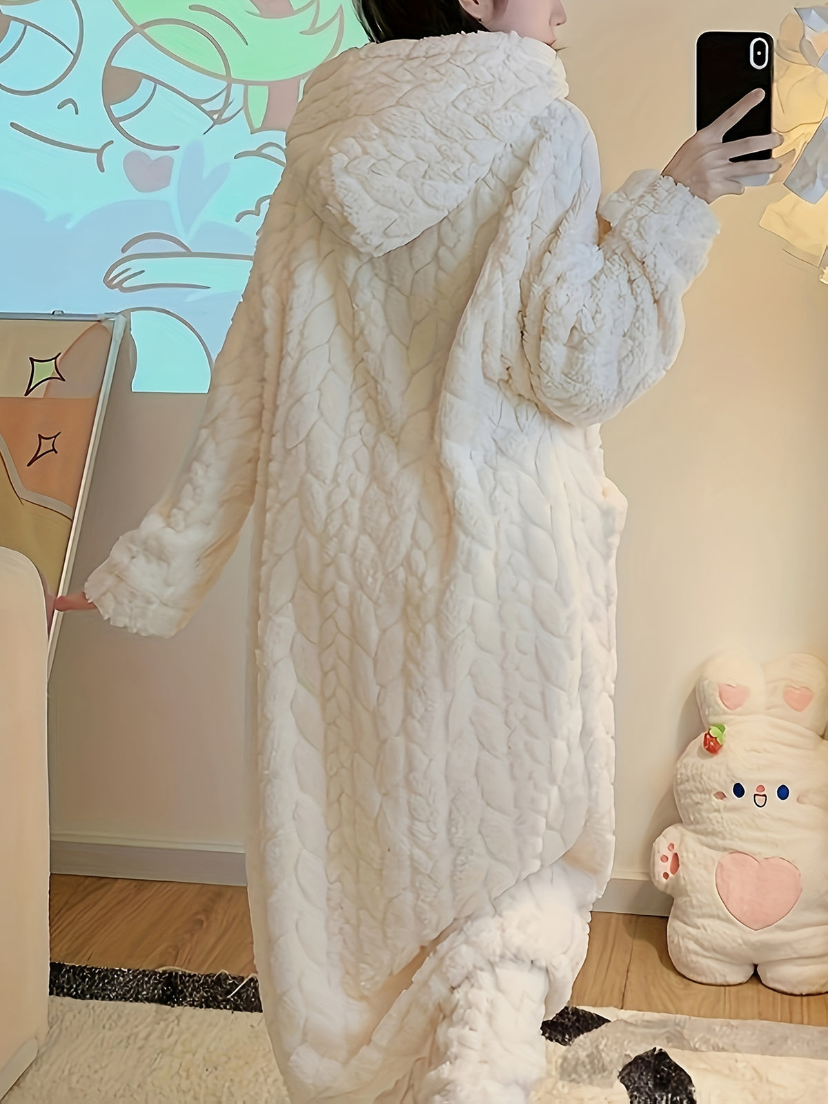 Rowan | Women's Flannel Dressing Gown