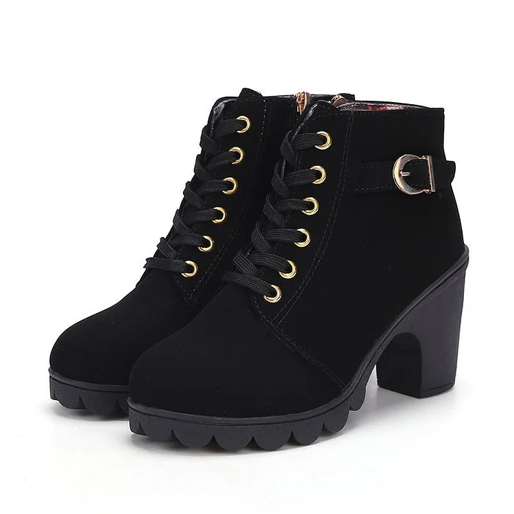 Rowan | Women's Lace-Up Ankle Boots