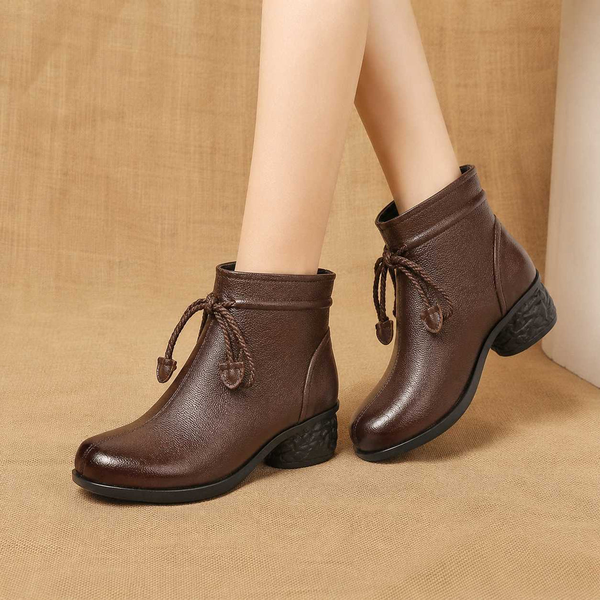 Rowan | Women's Leather Ankle Boots