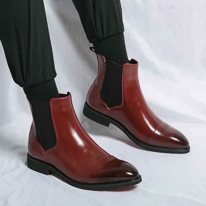 Rowan | Men's Leather Chelsea Boots