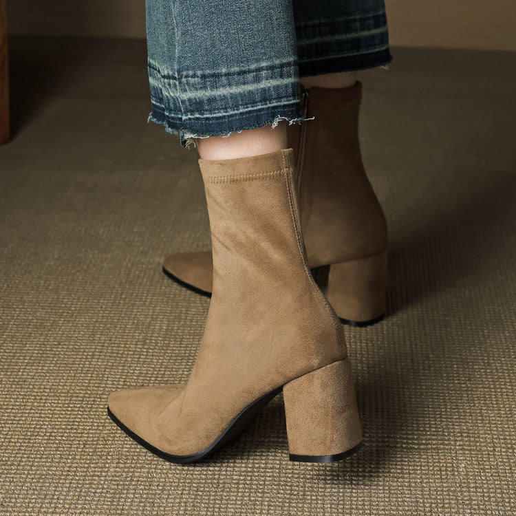 Rowan | Heeled Knee High Boots