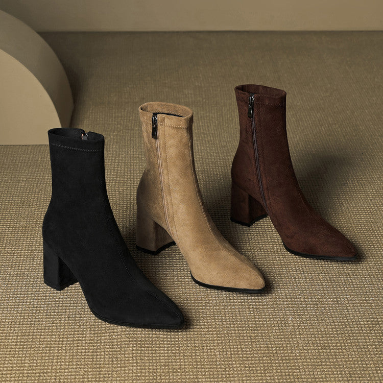 Rowan | Heeled Knee High Boots