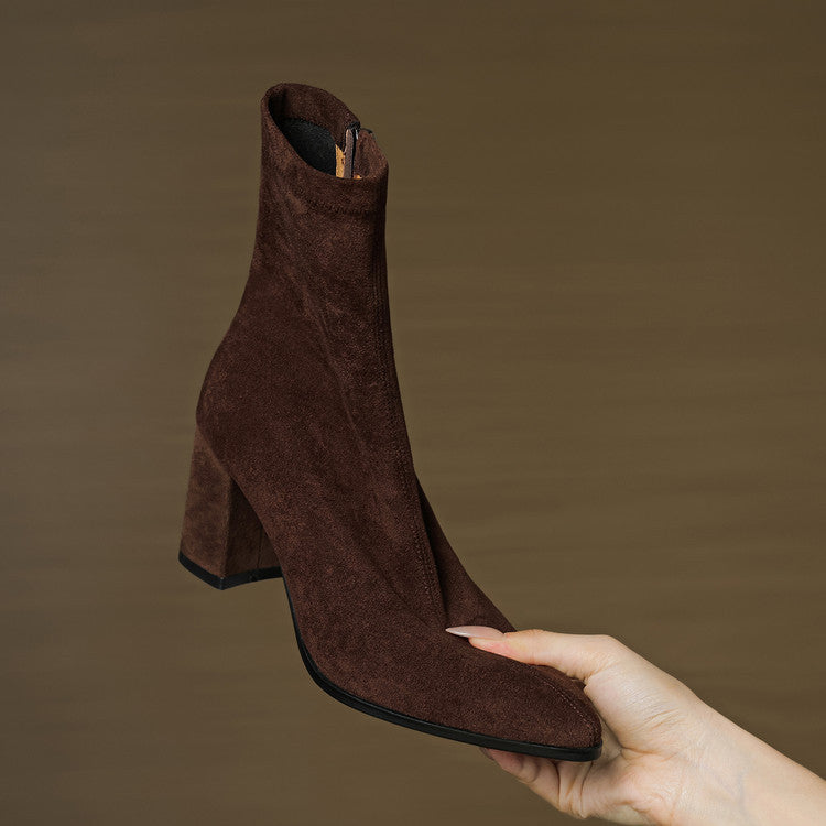 Rowan | Heeled Knee High Boots