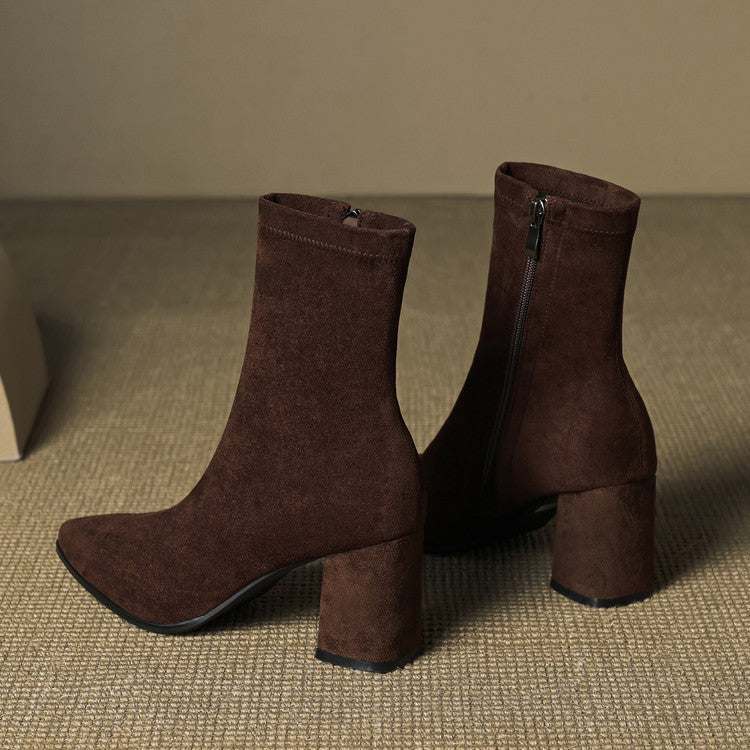 Rowan | Heeled Knee High Boots