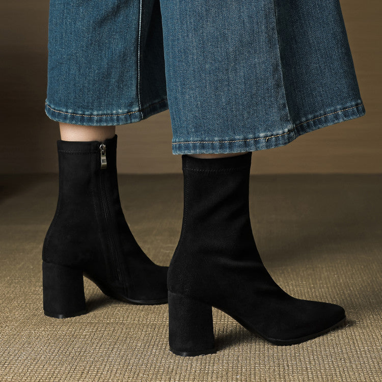 Rowan | Heeled Knee High Boots