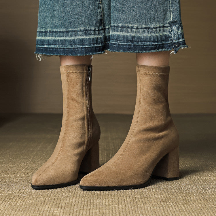 Rowan | Heeled Knee High Boots