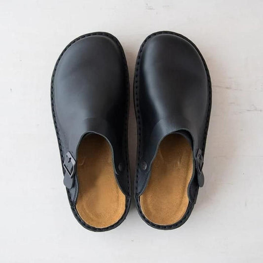 Rowan | Men's Leather Arch Support Mules