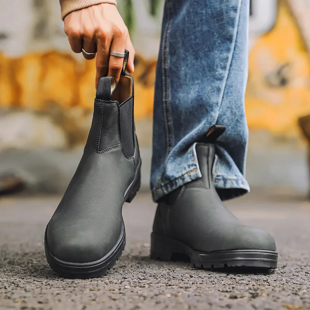 Rowan | Waterproof Leather Chelsea Boots