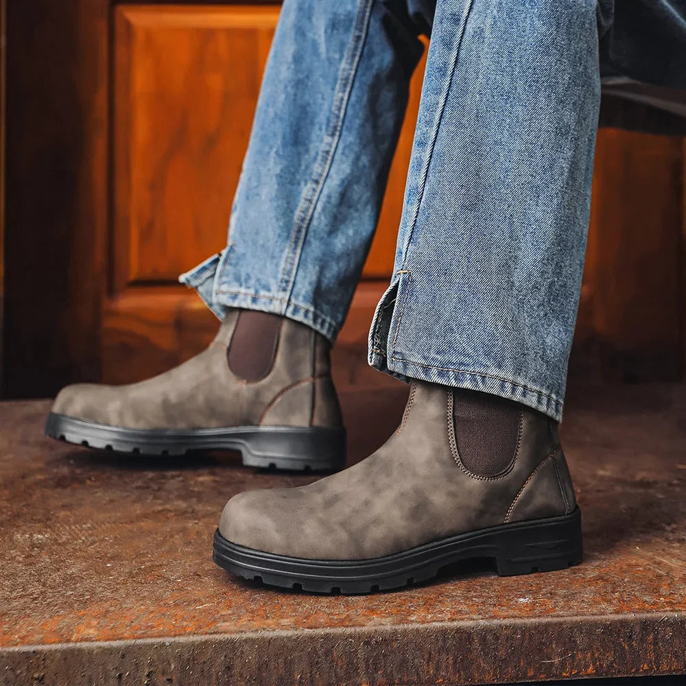 Rowan | Waterproof Leather Chelsea Boots