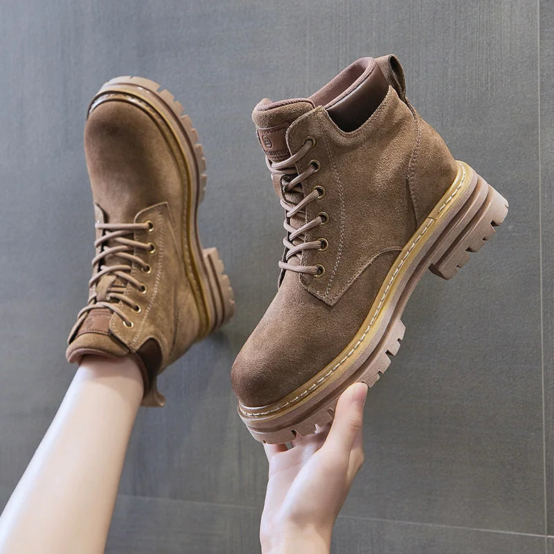 Rowan men's suede walking boots