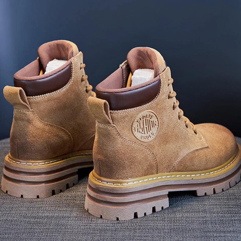 Rowan men's suede walking boots