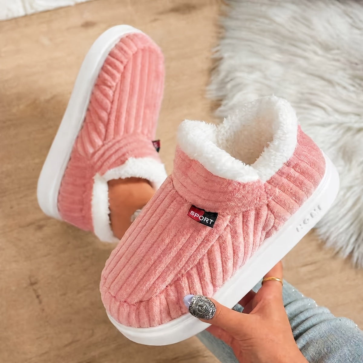 Rowan | Warm Slipper Boots