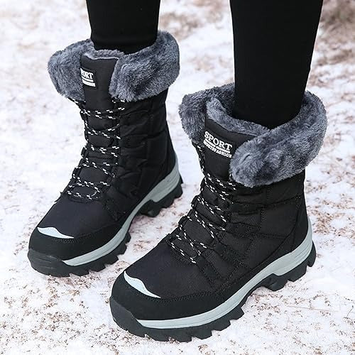 Rowan | Mid Calf Waterproof Snow Boots