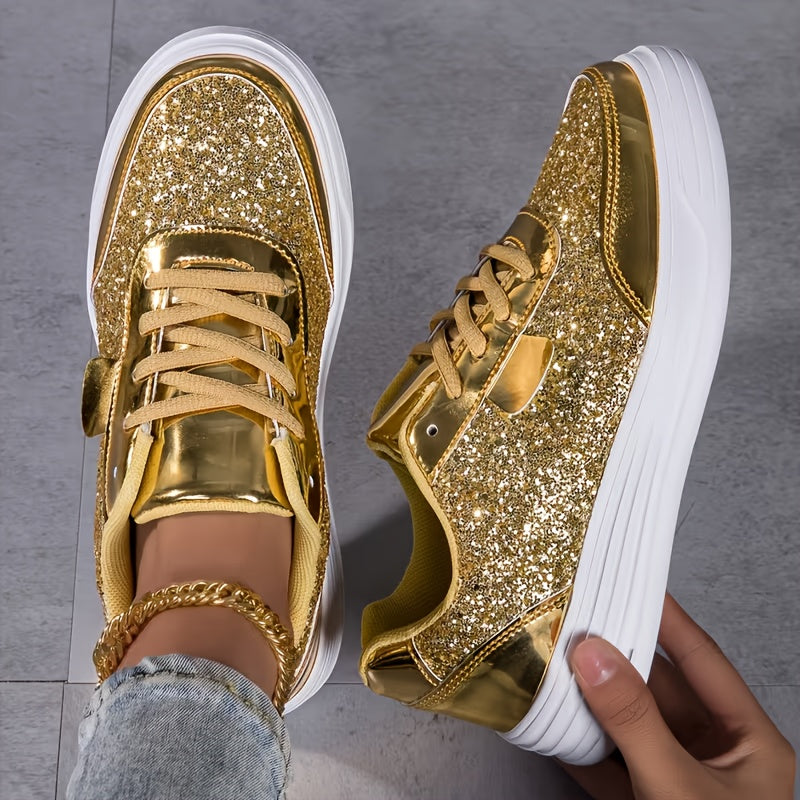Rowan | Glitter Sneakers