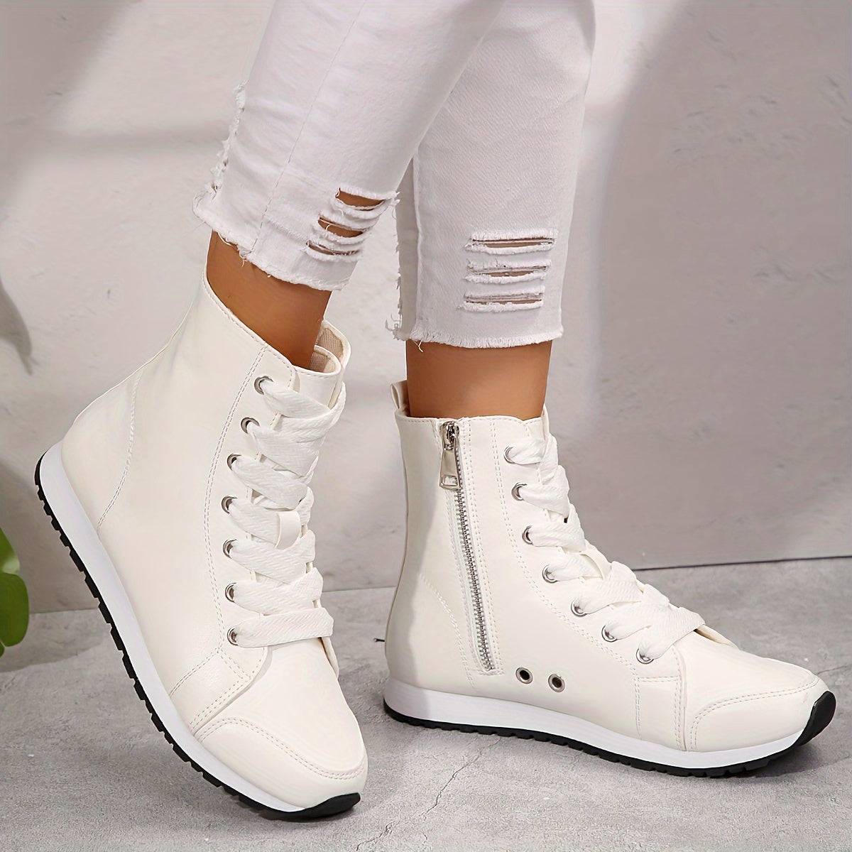 Rowan | High Top Fashion Boots