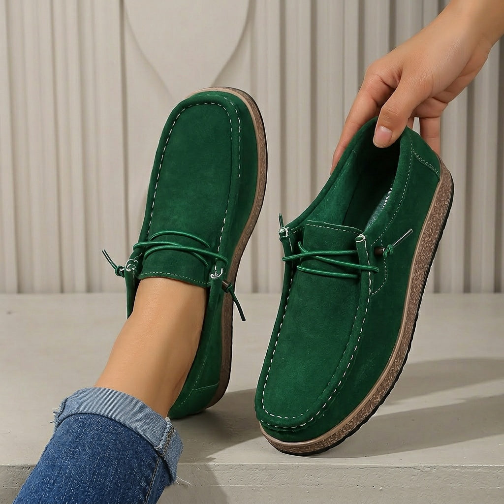 Rowan | Green Comfort Sneakers