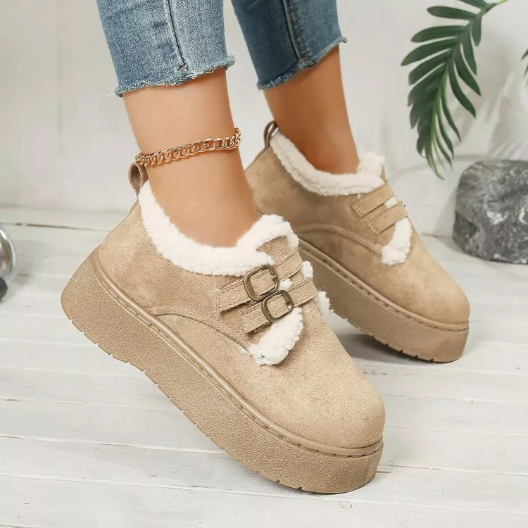 Rowan buckle winter ankle boots