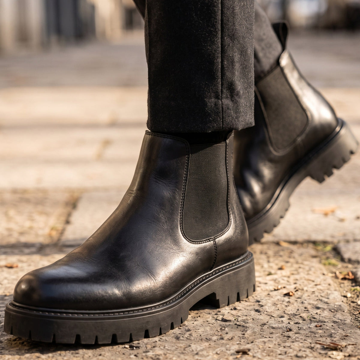 Rowan | Men's Chunky Chelsea Boots