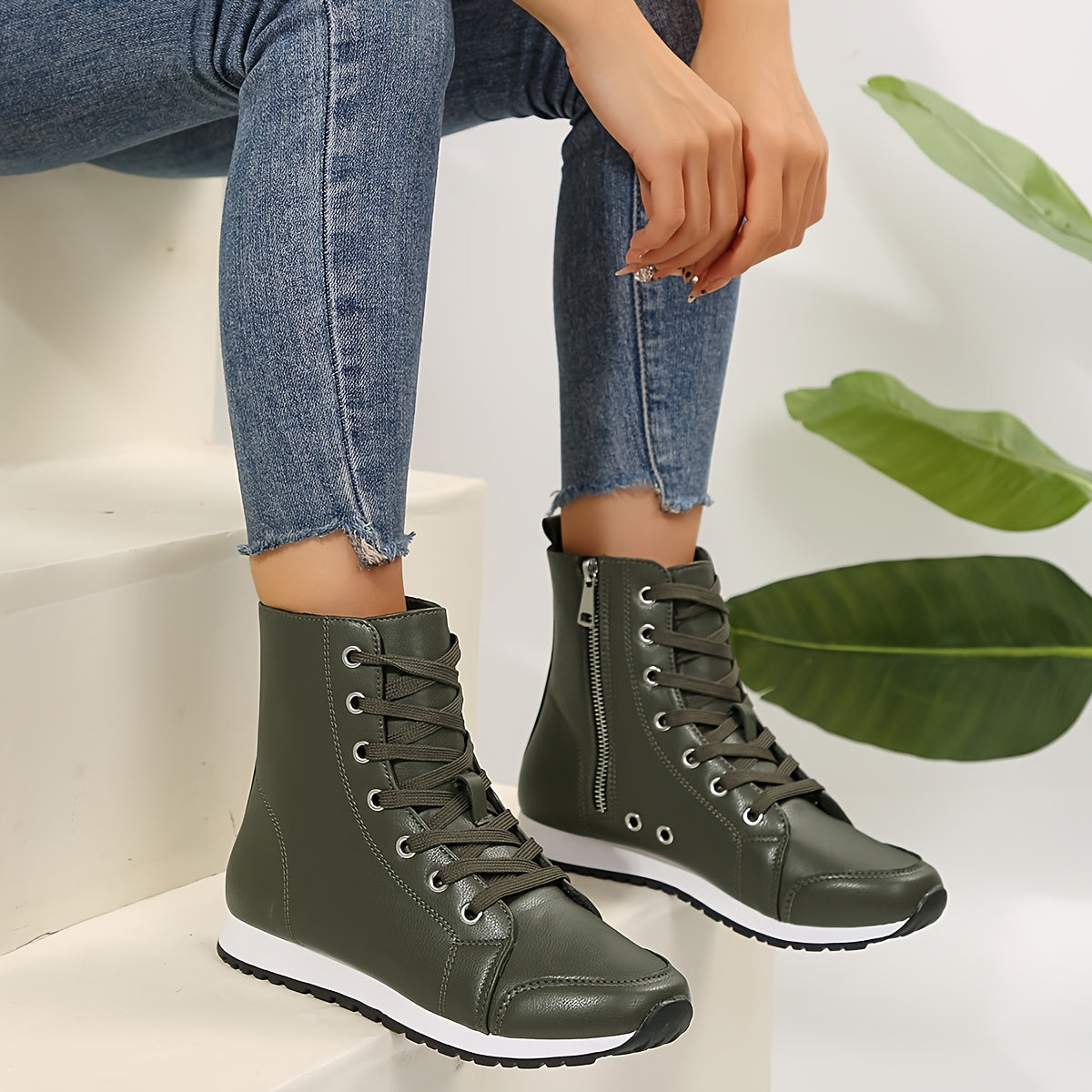 Rowan | High Top Fashion Boots
