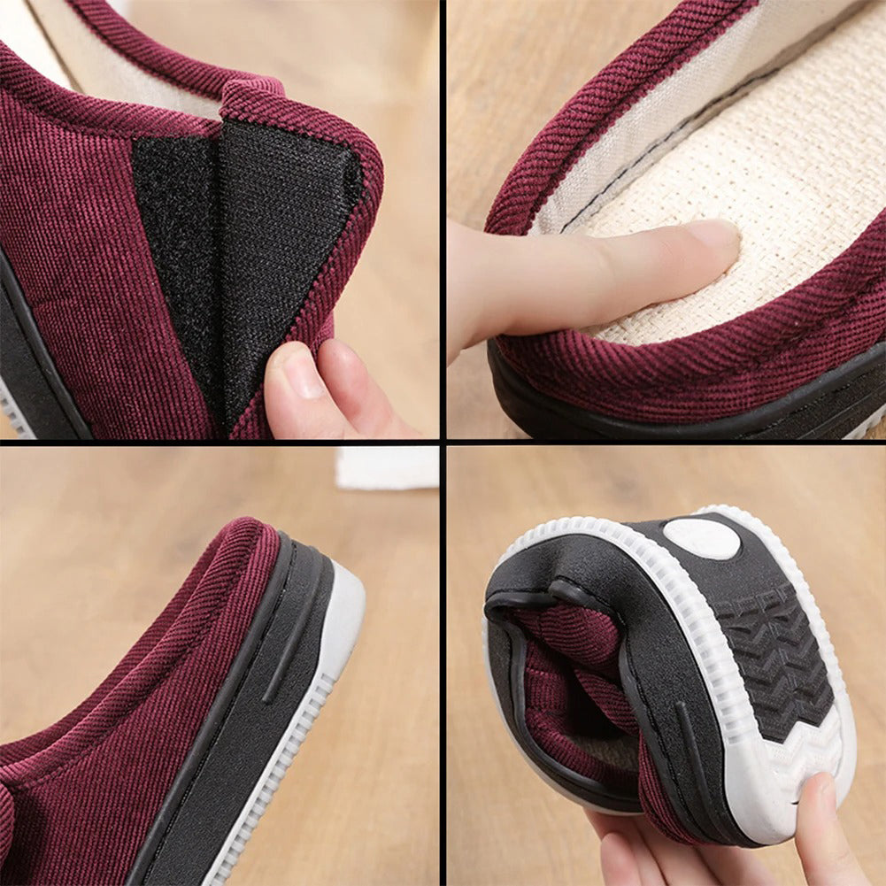 Extra Wide Adjustable Slippers