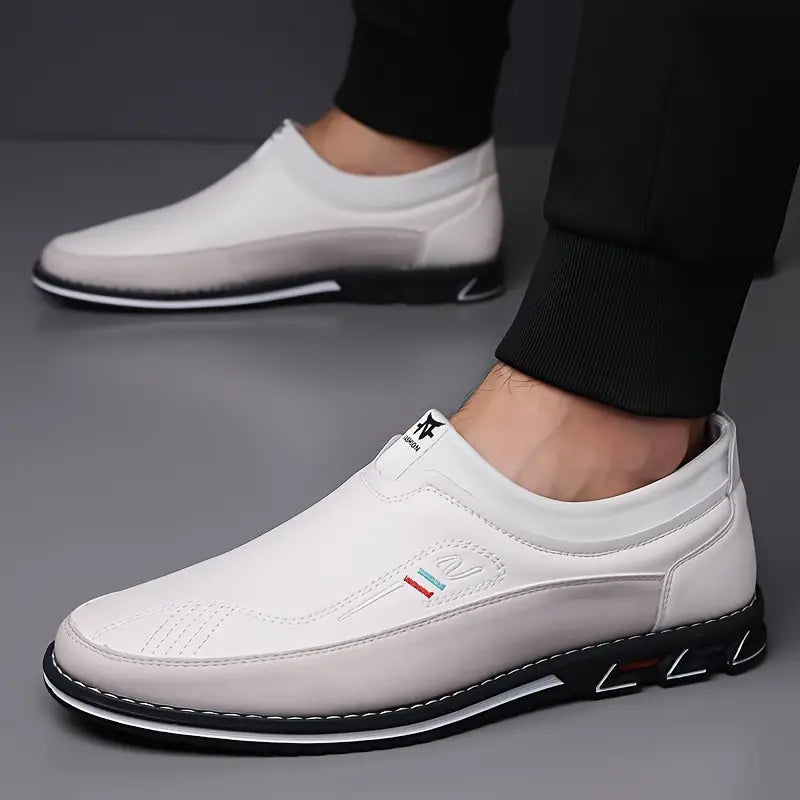 Rowan - Non Slip Leather Loafers