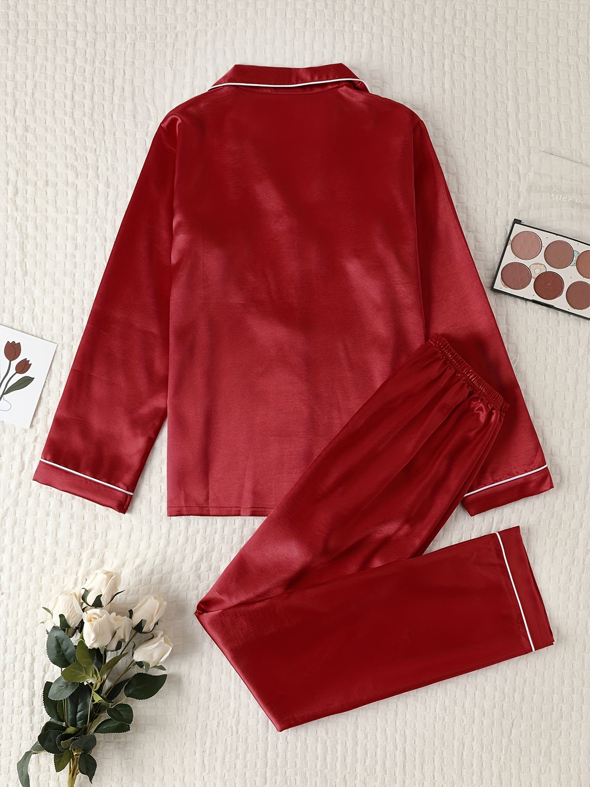 Rowan | Women's Satin Pyjama Set