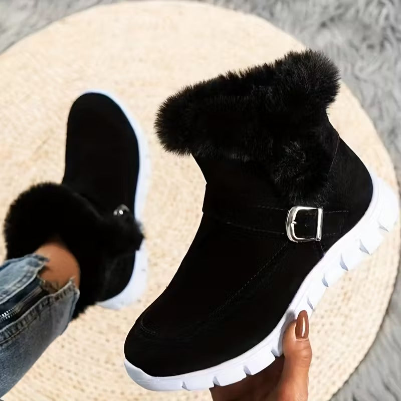 Rowan | Women's Side Zipper Snow Boots