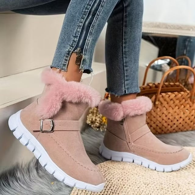 Rowan | Women's Side Zipper Snow Boots