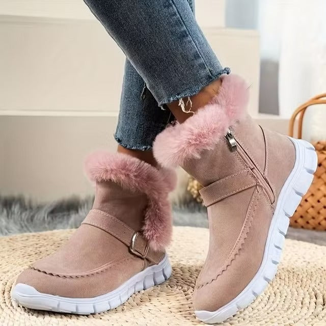 Rowan | Women's Side Zipper Snow Boots