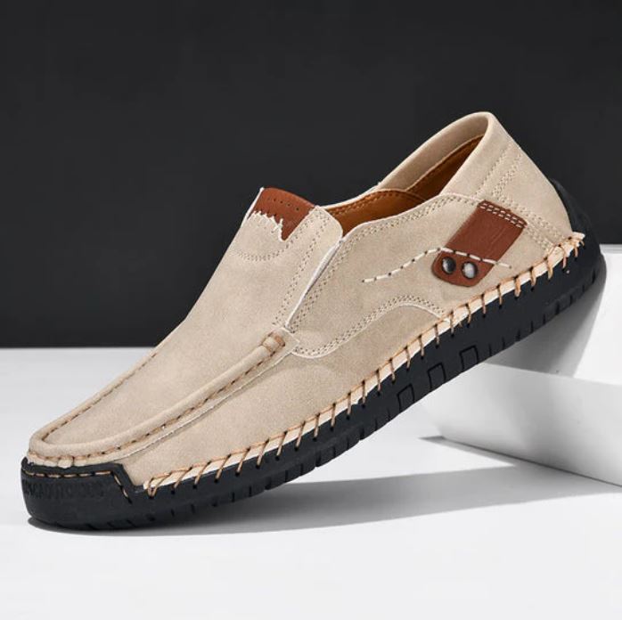 Rowan | Leather Loafer Non-Slip Sole