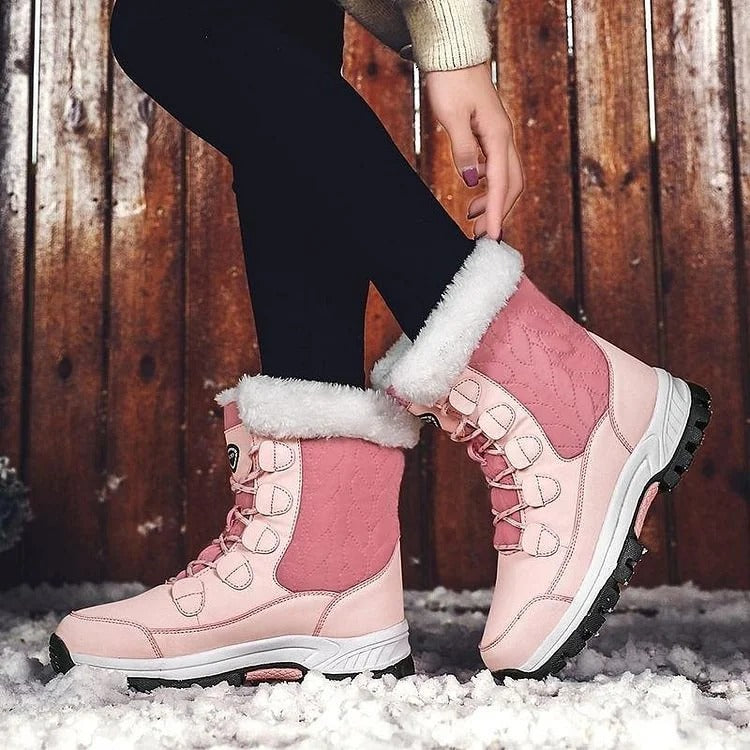 Rowan | Mid Calf Waterproof Snow Boots