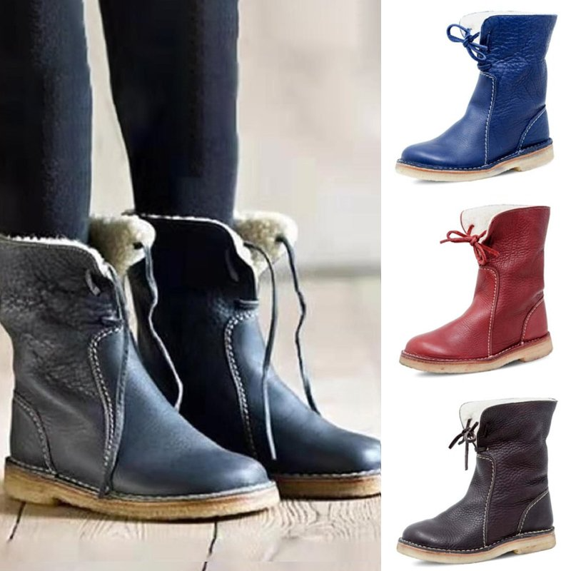 Rowan | Lace-Up Winter Boots