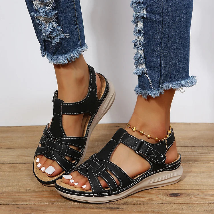 Rowan | Leather Arch Support Sandals Women