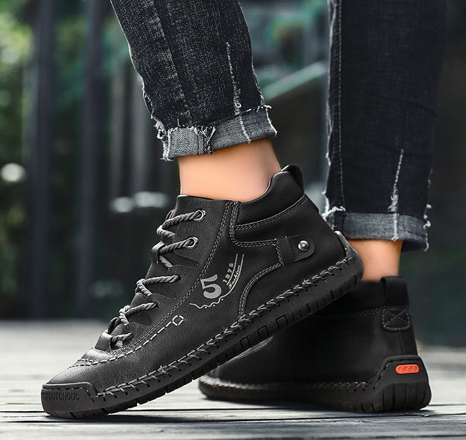Rowan - Vintage Leather Boots