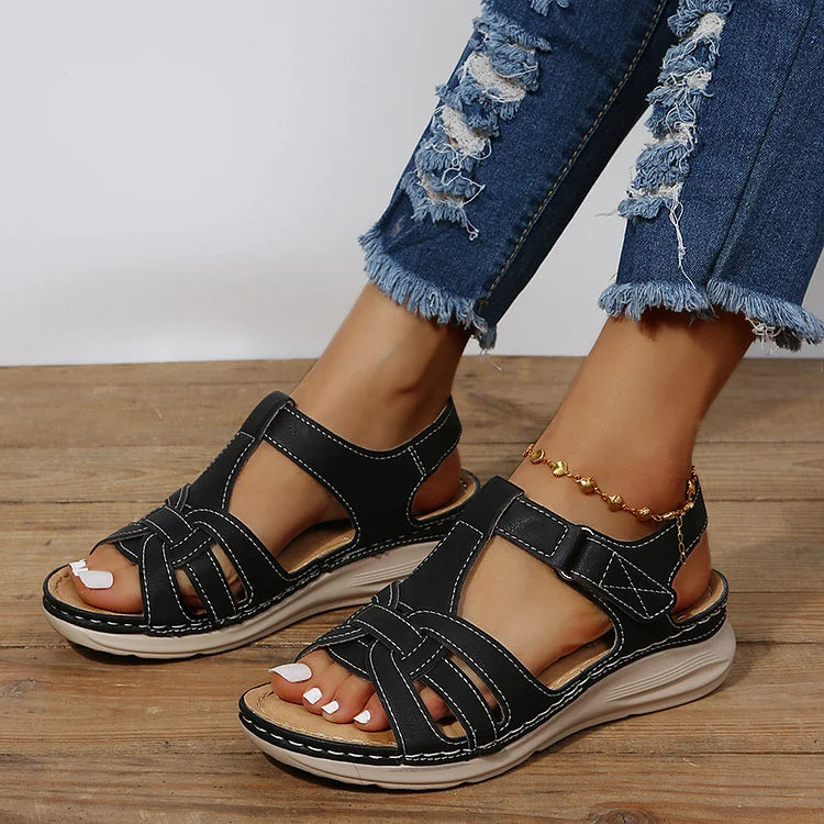 Rowan | Leather Arch Support Sandals Women
