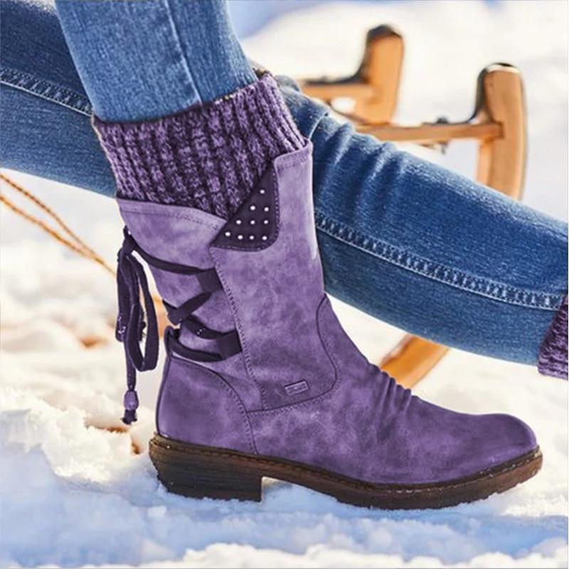 Rowan | Mid Calf Winter Boots