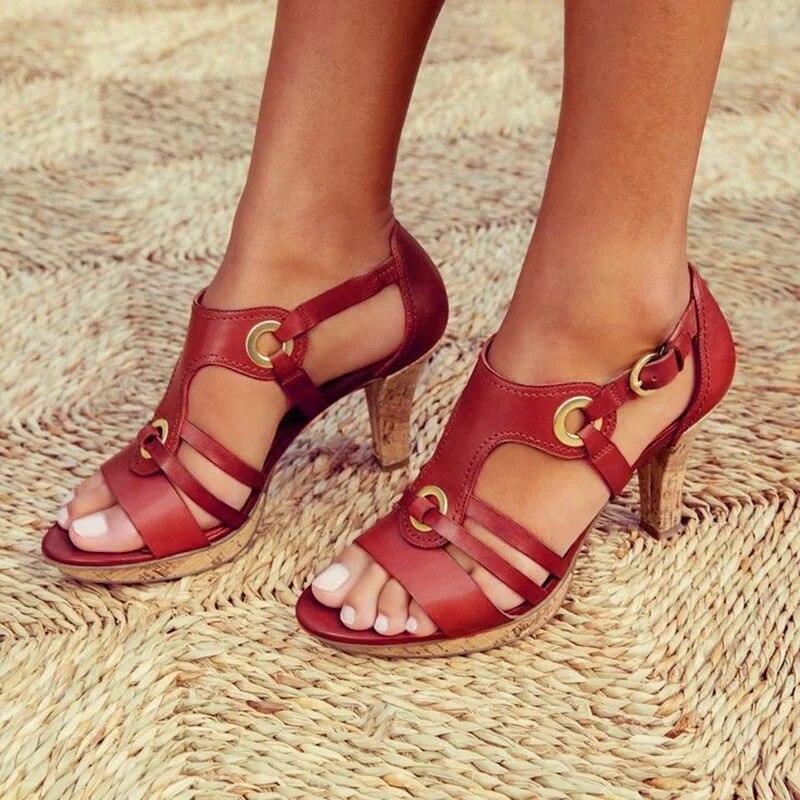 Rowan - Orthopedic Sandals With Heels